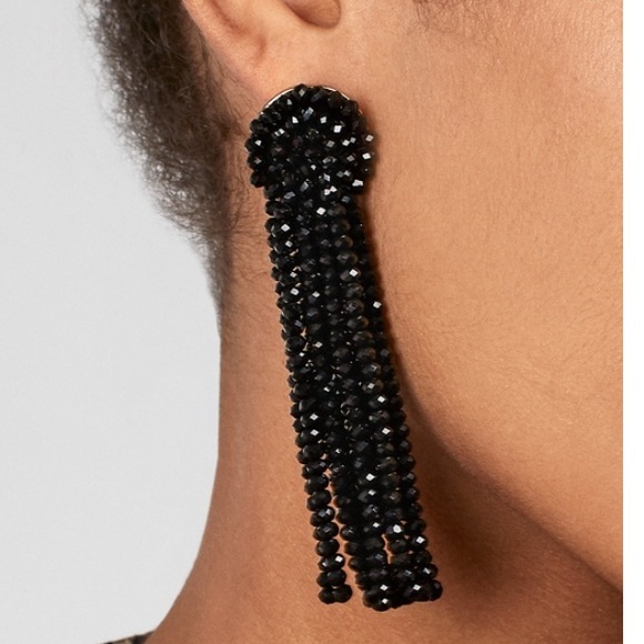 Free Press Black Puff Sleeve Blouse - Picture 3 of 4